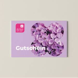 Geschenkgutschein "Flieder"